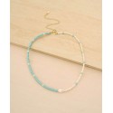 Turquoise And Pearl Necklace