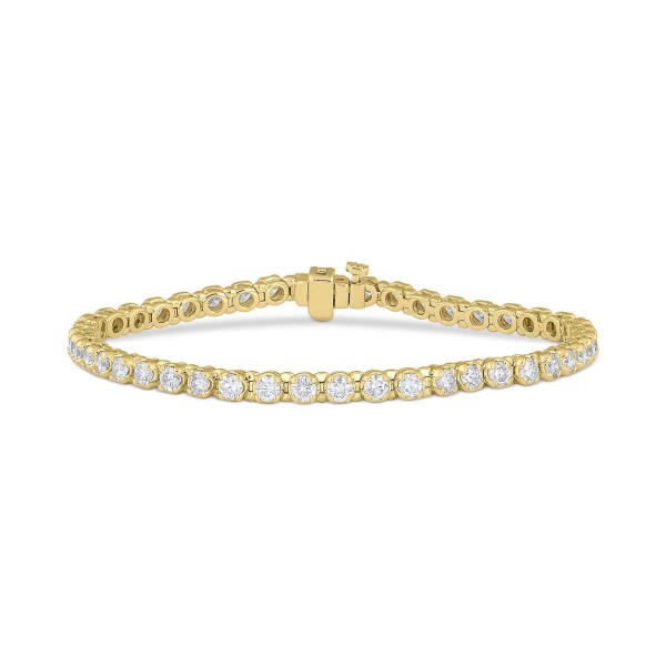 Diamond Tennis Bracelet (5 ct) in 10k Gold