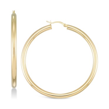 Polished Hoop Earrings Polished Hoop Earrin...