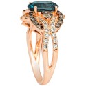 Diamond (1-1/20 ct) Statement Ring in 14k Rose Gold