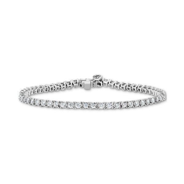 Diamond Tennis Bracelet (2 ct) in 14k White Gold