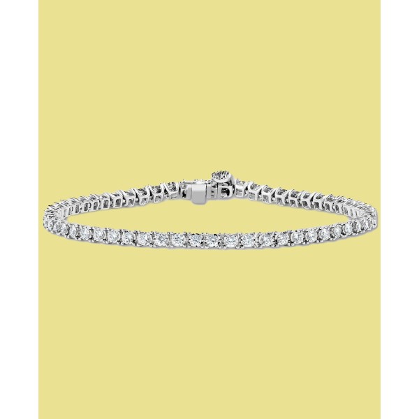 Diamond Tennis Bracelet (2 ct) in 14k White Gold