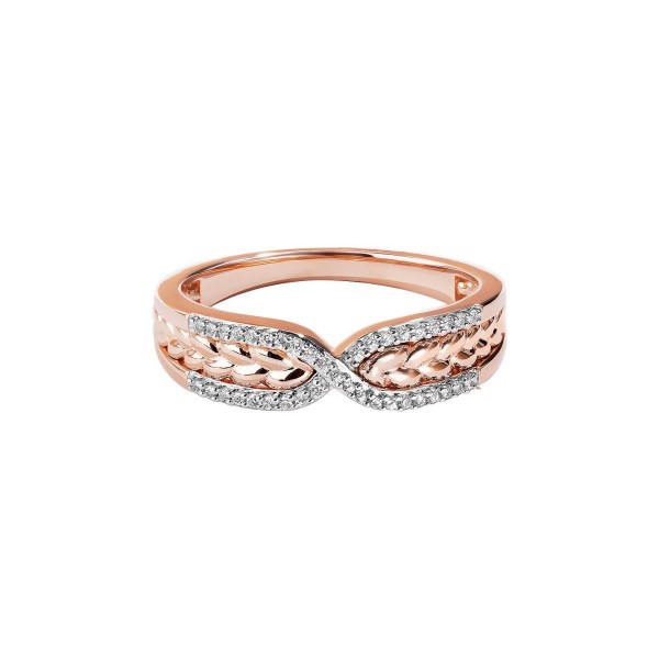 Galactic Royalty Diamond Ring (1/10 ct) in 10K Rose Gold