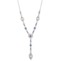 Silver-Tone Crystal ...