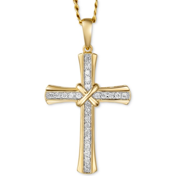 Men's Diamond Cross 22