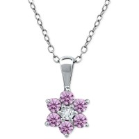 White Cubic Flower N...