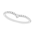 Diamond Chevron Ring (1/5 ct) in 14k Gold